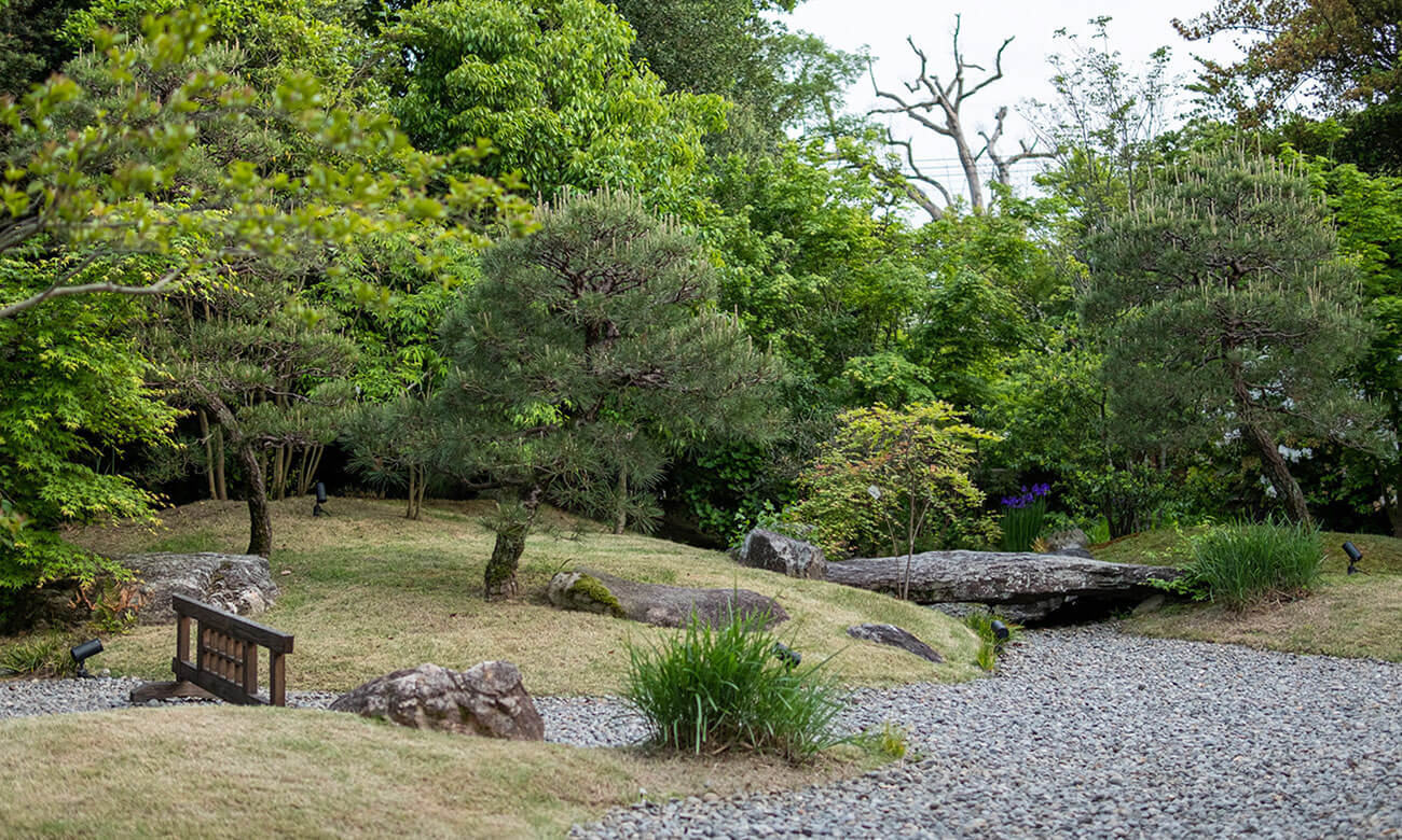 写真：庭園