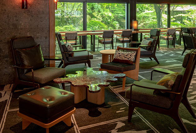 写真：ラウンジスペース