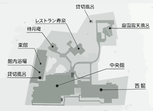 写真：館内マップ