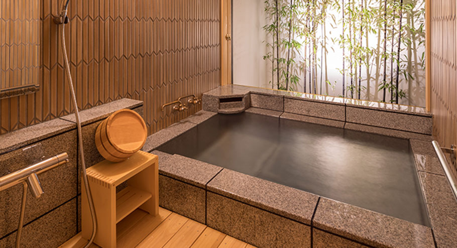 写真：待月庵 温泉